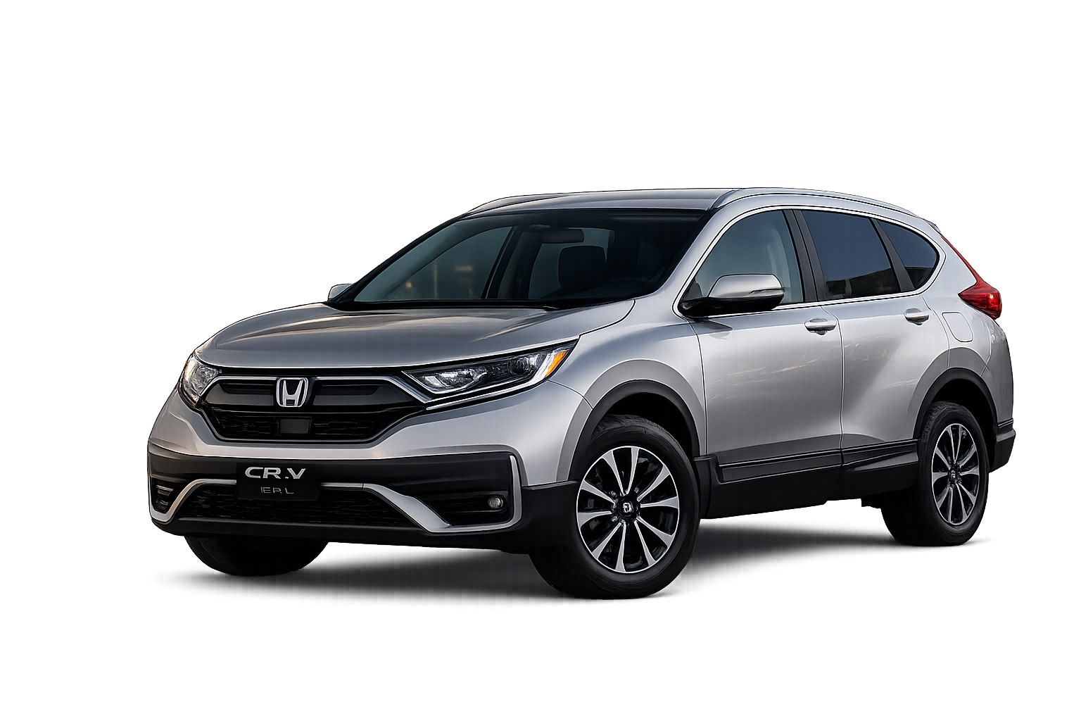 Silver Honda CR-V EX-L used for comfortable business travel transportation in Austin